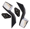 QSC Volvo VNL Truck Hood Chrome Mirror Set L & R Mounting Kit 82361058 82361059 QSC Volvo VNL Truck Hood Chrome Mirror Set L & R Mounting Kit 82361058 82361059