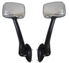 QSC Truck Chrome Hood Mirror Set (L & R) for Freightliner Cascadia 08-16 QSC Truck Chrome Hood Mirror Set (L & R) for Freightliner Cascadia 08-16