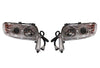 QSC Right & Left Side Headlights Set w/ Projector + Bulbs for Peterbilt 388 389